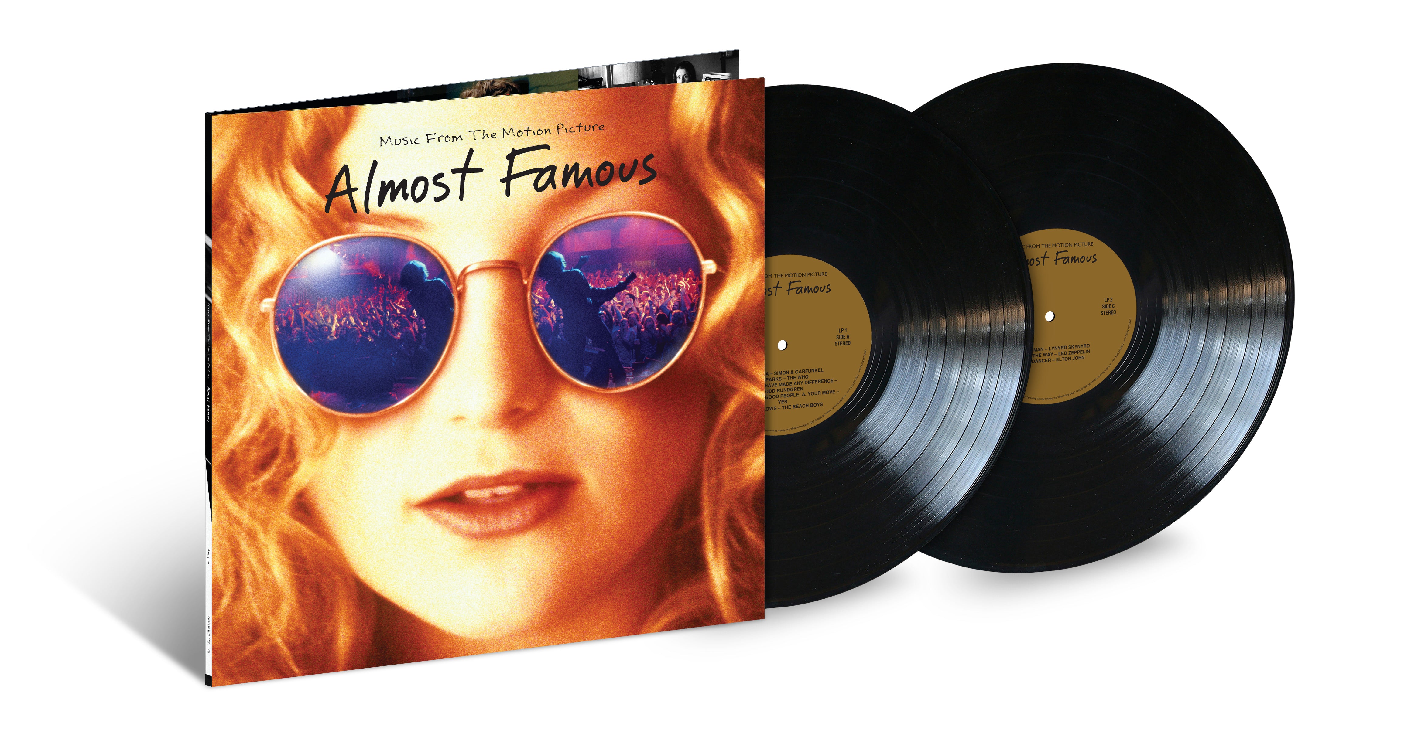 Almost Famous Grammy Award - Winning Original Movie Soundtrack on 2LP 180 - gram Vinyl
