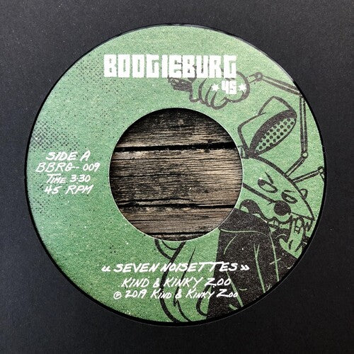 Seven - inch Vinyl Record: Seven Noisettes by Poulpe Fiction