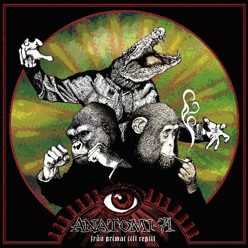 Fran Primat Till Reptil - 2011 Swedish Crustcore Band Vinyl LP Album