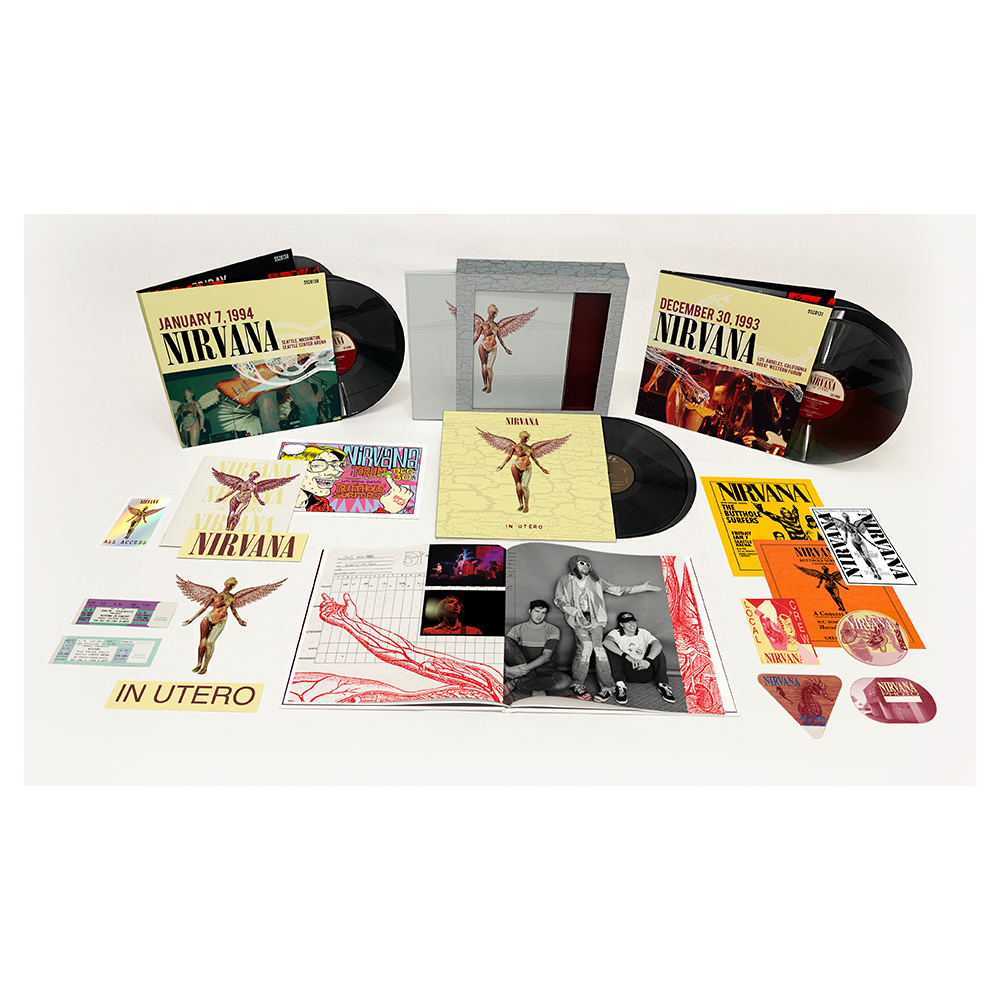 In Utero 30th Anniversary 8LP Super Deluxe Edition