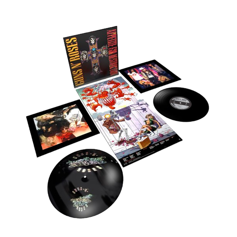 Limited 180gm Double Vinyl: Guns N' Roses' Debut Album - Appetite For Destruction