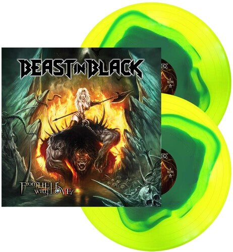 Vinyl Record - From Hell With Love Featuring Blue In Yellow Swirl Design