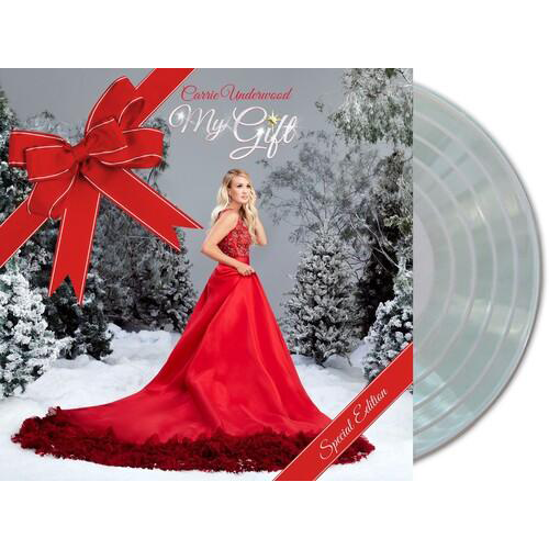 Clear Vinyl Limited Edition of Carrie Underwood's Christmas Album - My Gift