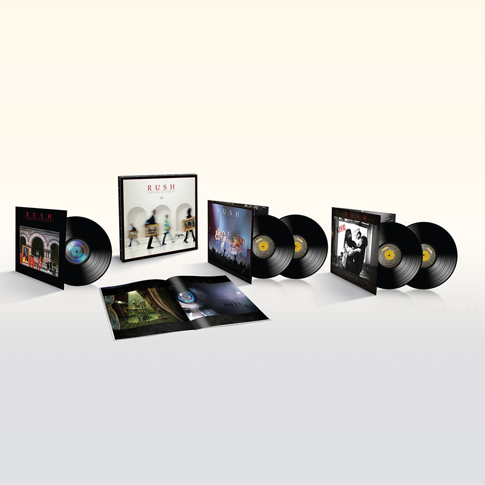40th Anniversary Deluxe Edition of Moving Pictures with Premium Vinyl