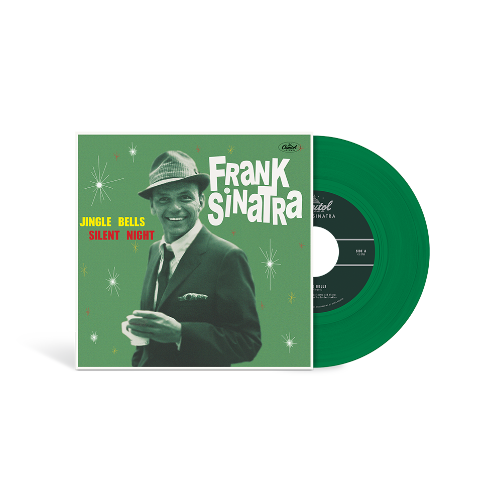 Limited Edition Festive Evergreen 7-Inch Vinyl Record of Frank Sinatra's Classic Holiday Hit - Jingle Bells