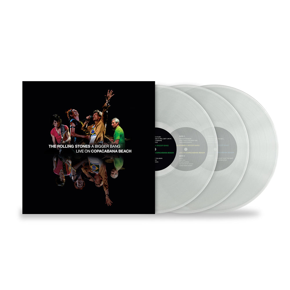Limited Clear Edition: The Rolling Stones' A Bigger Bang Live at Copacabana Beach