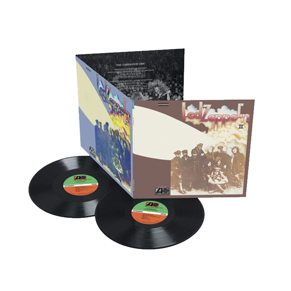 Digitally Remastered Deluxe Double Vinyl LP - Led Zeppelin II with Bonus Studio Recordings