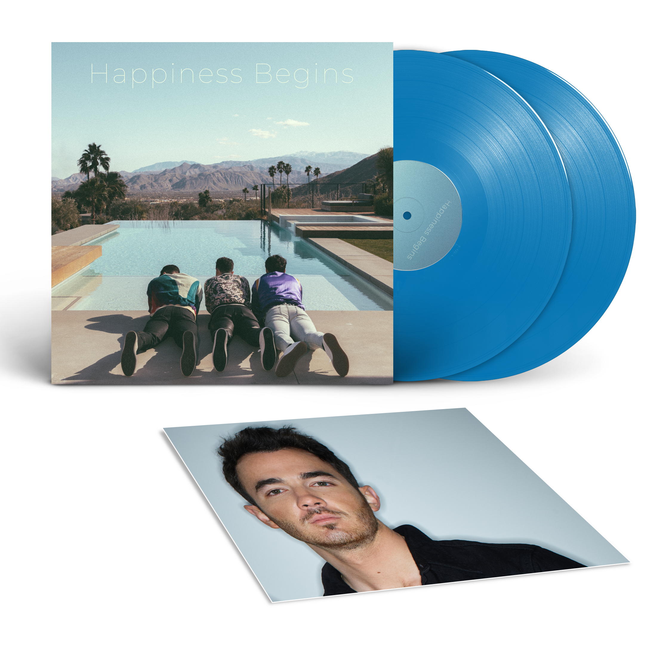 Exclusive Blue Limited Edition - Kevin Version of Happiness Begins Album
