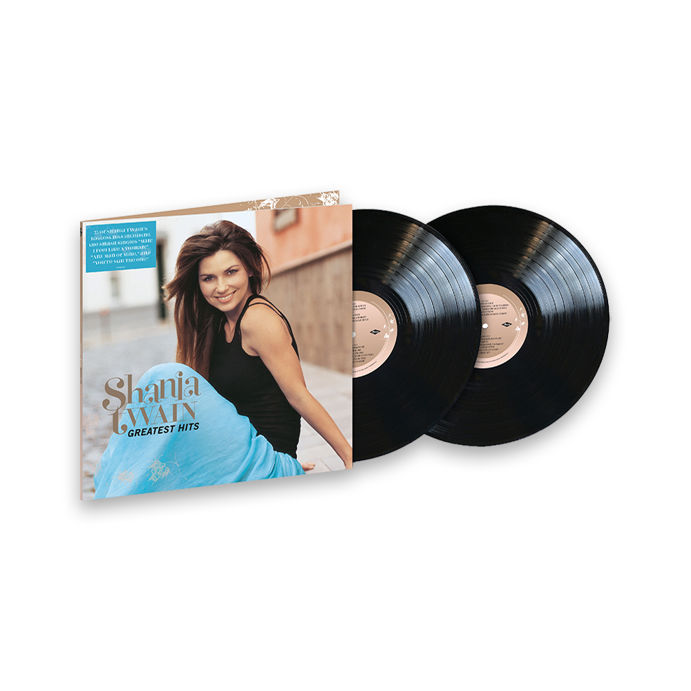 Shania Twain's All - Time Best Collection: Greatest Hits on 180g Black Vinyl