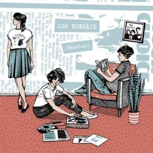 Limited Edition 7-Inch Black Vinyl Single Fanzine by LOS BONSÁIS