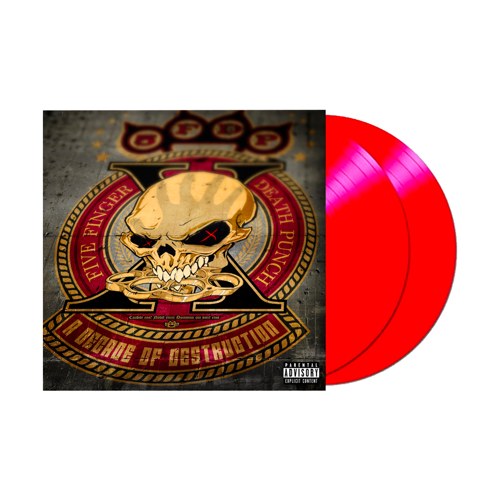 Crimson Red Limited Edition: Five Finger Death Punch's A Decade of Destruction