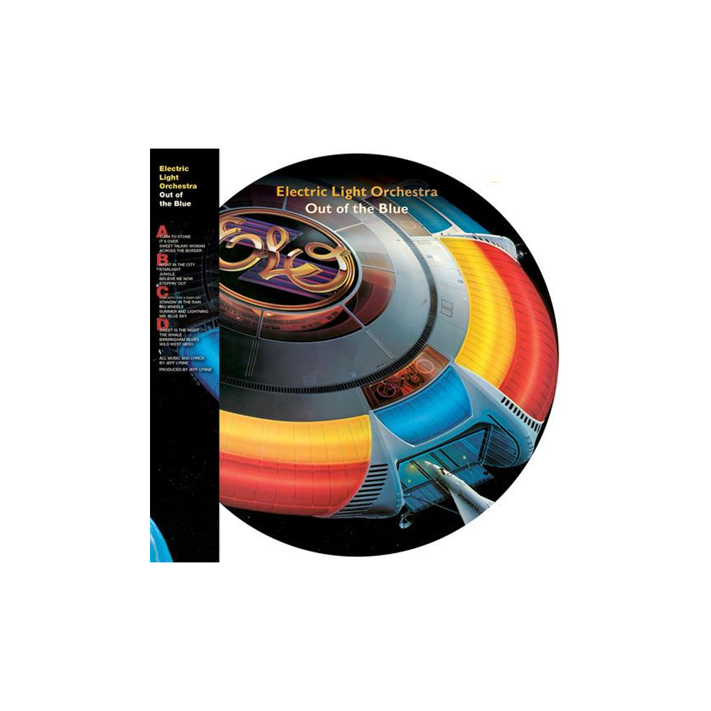 Limited Edition Picture Disc Vinyl Set of Electric Light Orchestra's Album 'Out of the Blue'