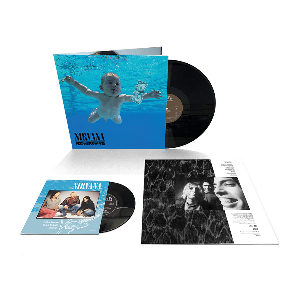 Nirvana's Nevermind 30th Anniversary Special Edition - 1LP Vinyl Record with a Bonus 7 - inch Vinyl