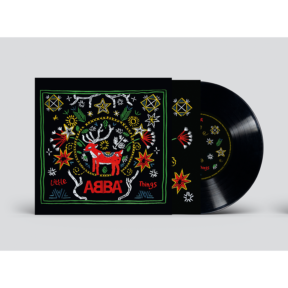 ABBA's 'Little Things' 7-Inch Vinyl Single - A Christmas Gem