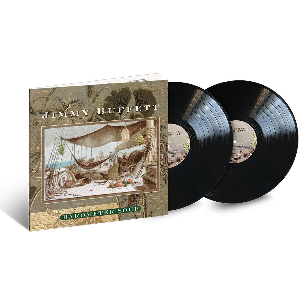 Newly Remastered Jimmy Buffett’s Barometer Soup on 2LP Black Vinyl