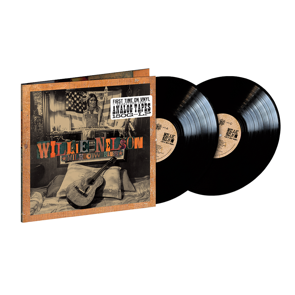 Willie Nelson's Studio Album - Milk Cow Blues on Vinyl