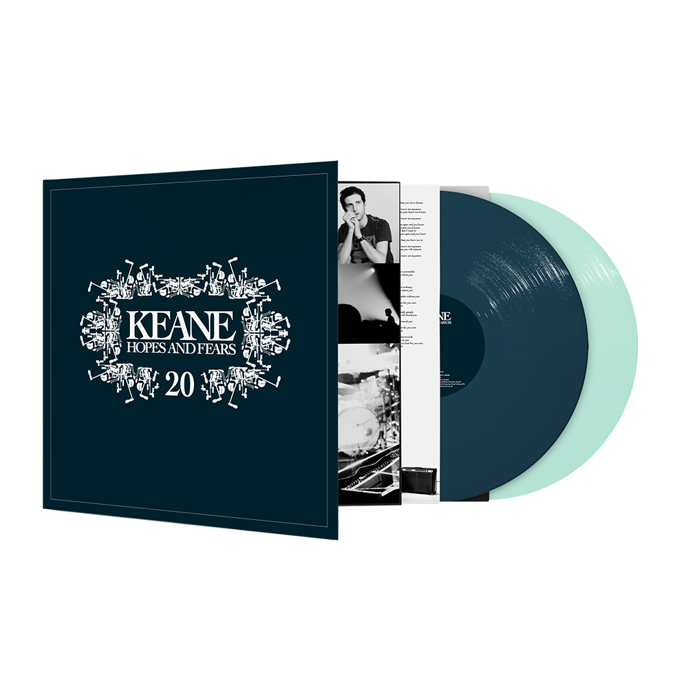 20th Anniversary Blue Limited Edition Vinyl Album of Hopes And Fears