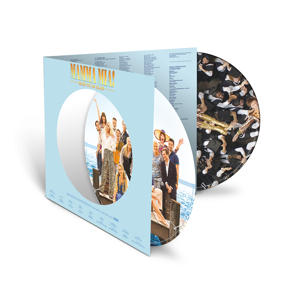 2008 Mamma Mia! Here We Go Again Original Soundtrack 2LP Picture Disc