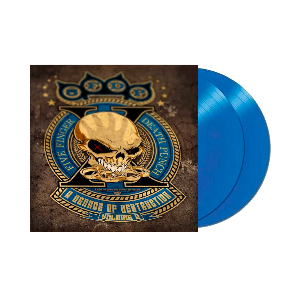 Five Finger Death Punch - A Decade of Destruction, Vol 2 Cobalt Blue Limited Edition Vinyl