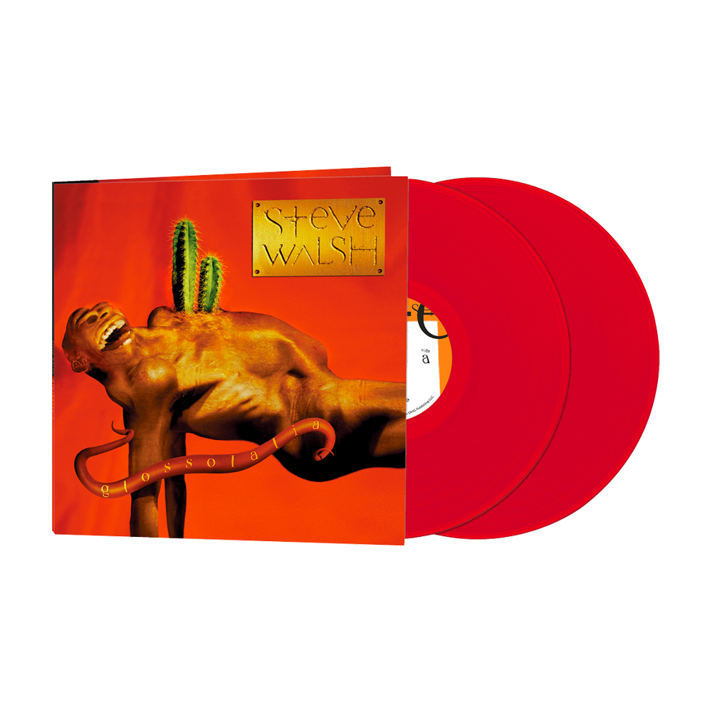 Limited Edition Red Vinyl LP - Glossolalia by Steve Walsh