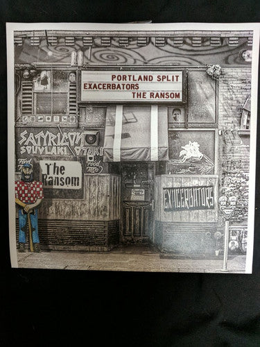 Limited Edition 7 - inch Split EP from American Leather Records
