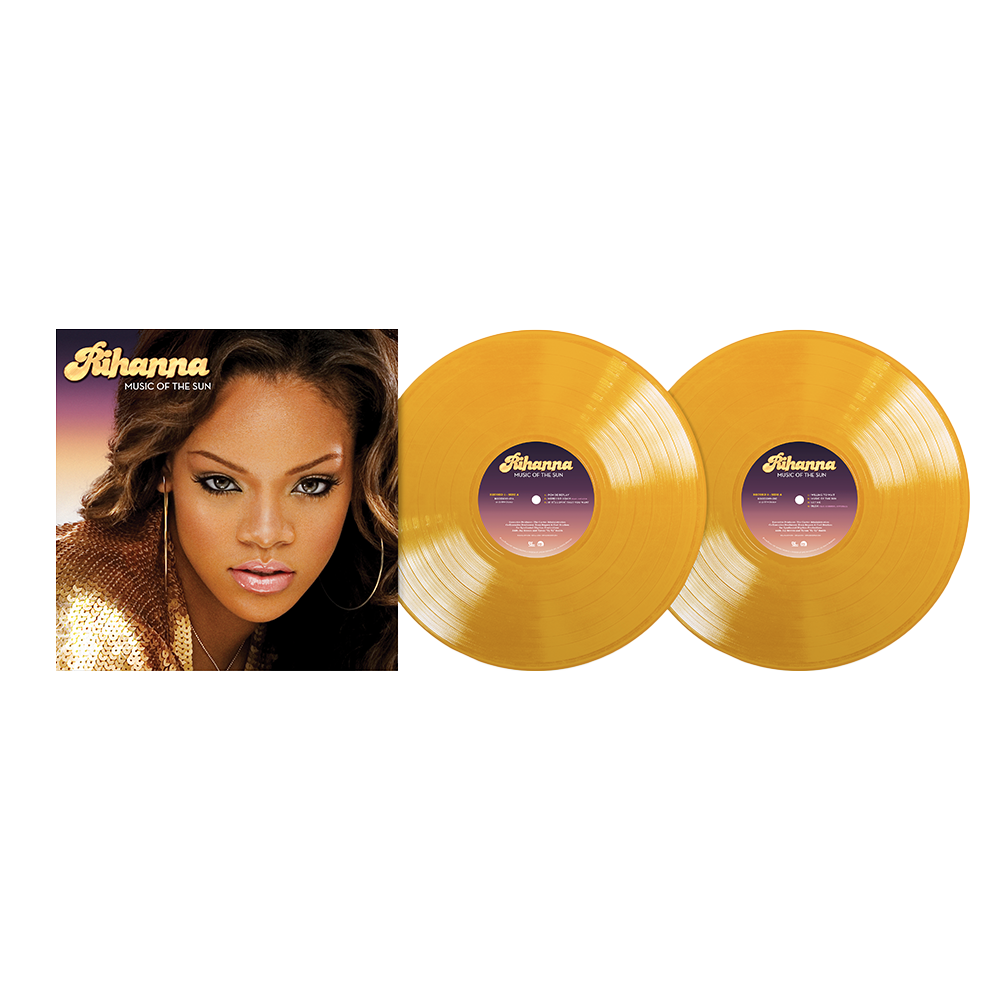 Rihanna's Debut Album - Music Of The Sun Opaque Yellow Limited Edition Vinyl