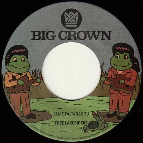 45 RPM Vinyl Record: 'Si Me Faltaras Tu' / 'Parachute' by Thee Lakesiders