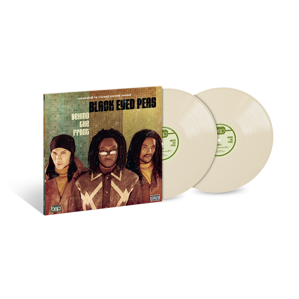 Black Eyed Peas' Debut Album - Behind The Front on Bone 2LP