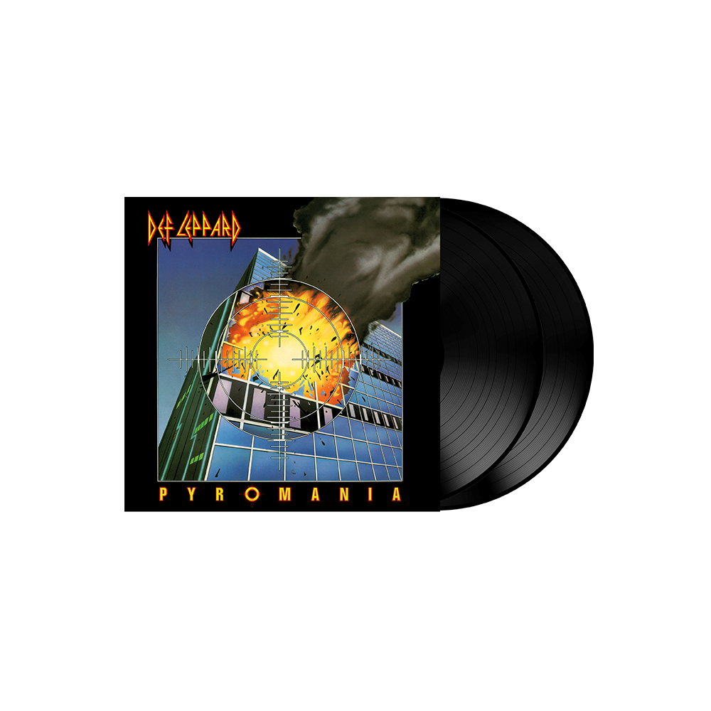 Def Leppard's 40th Anniversary Deluxe 2LP 180g Black Vinyl Re-issue of Pyromania