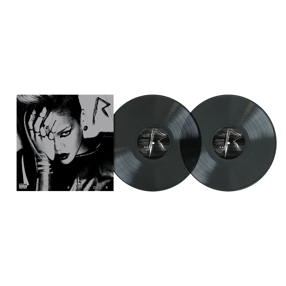 Translucent Black Ice Limited Edition Vinyl Record of Rated R