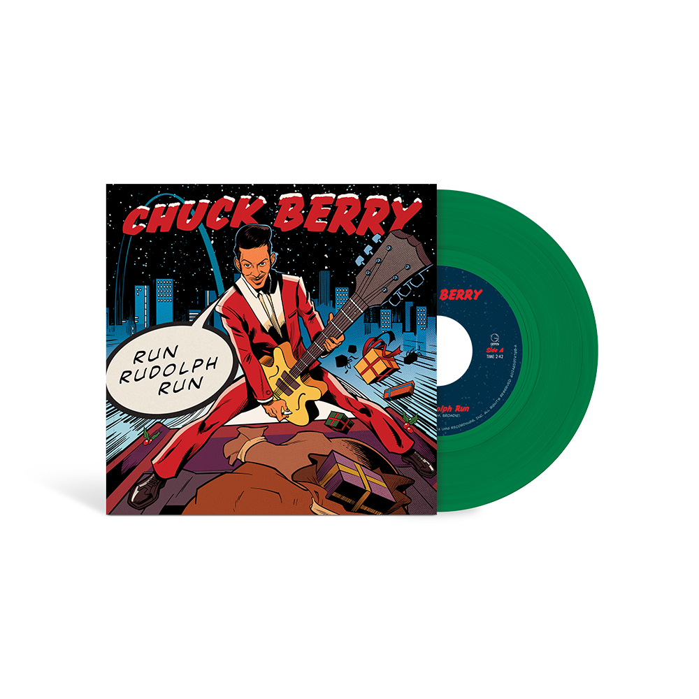Chuck Berry's Legendary 'Run Rudolph Run' - Evergreen 7