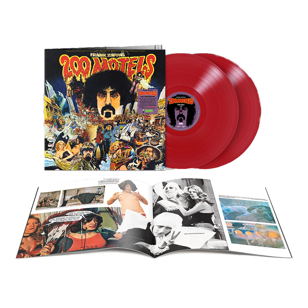 200 Motels Original Movie Soundtrack 50th Anniversary - Red Limited Vinyl Edition