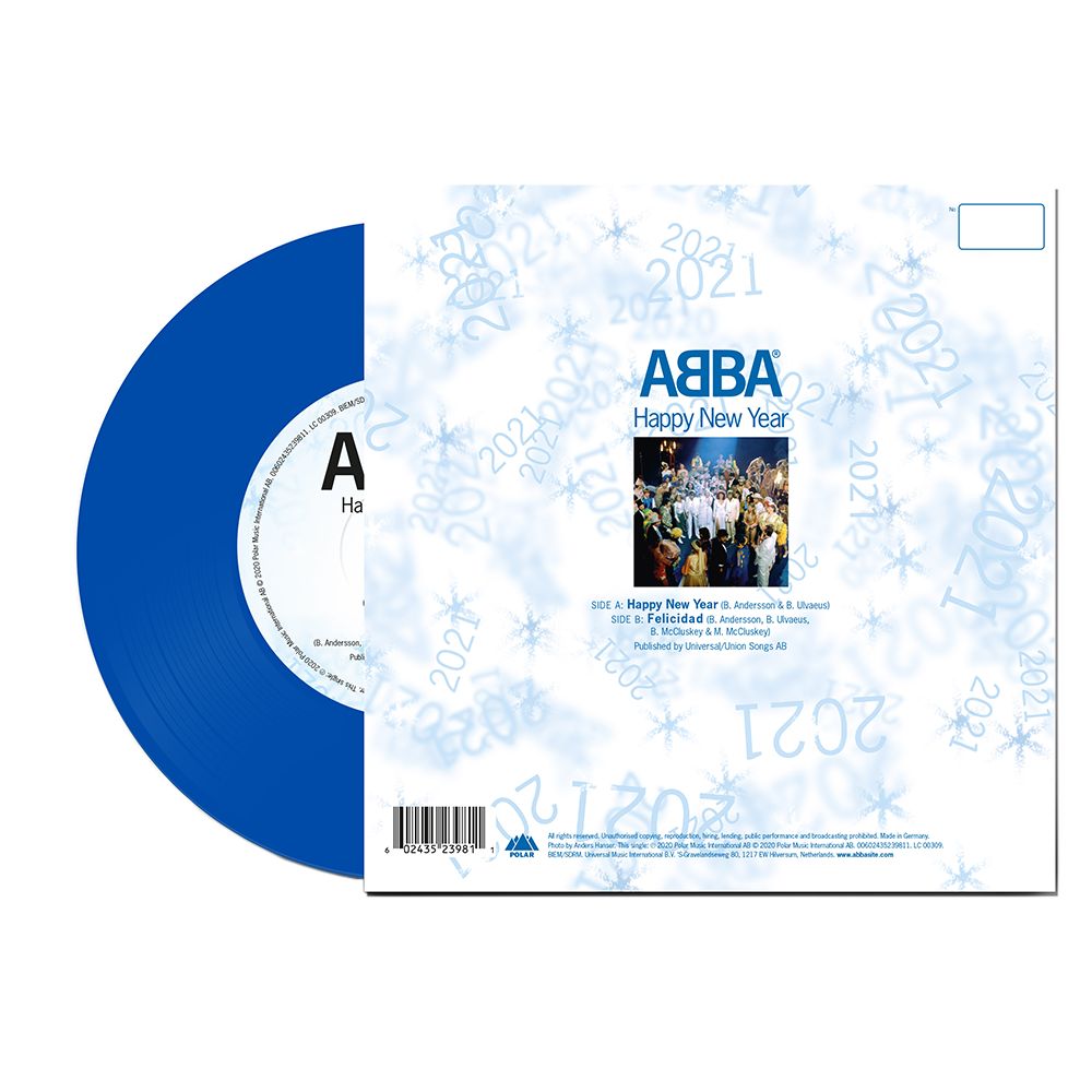 Happy New Year 2021 Limited Edition 7-Inch Vinyl Single