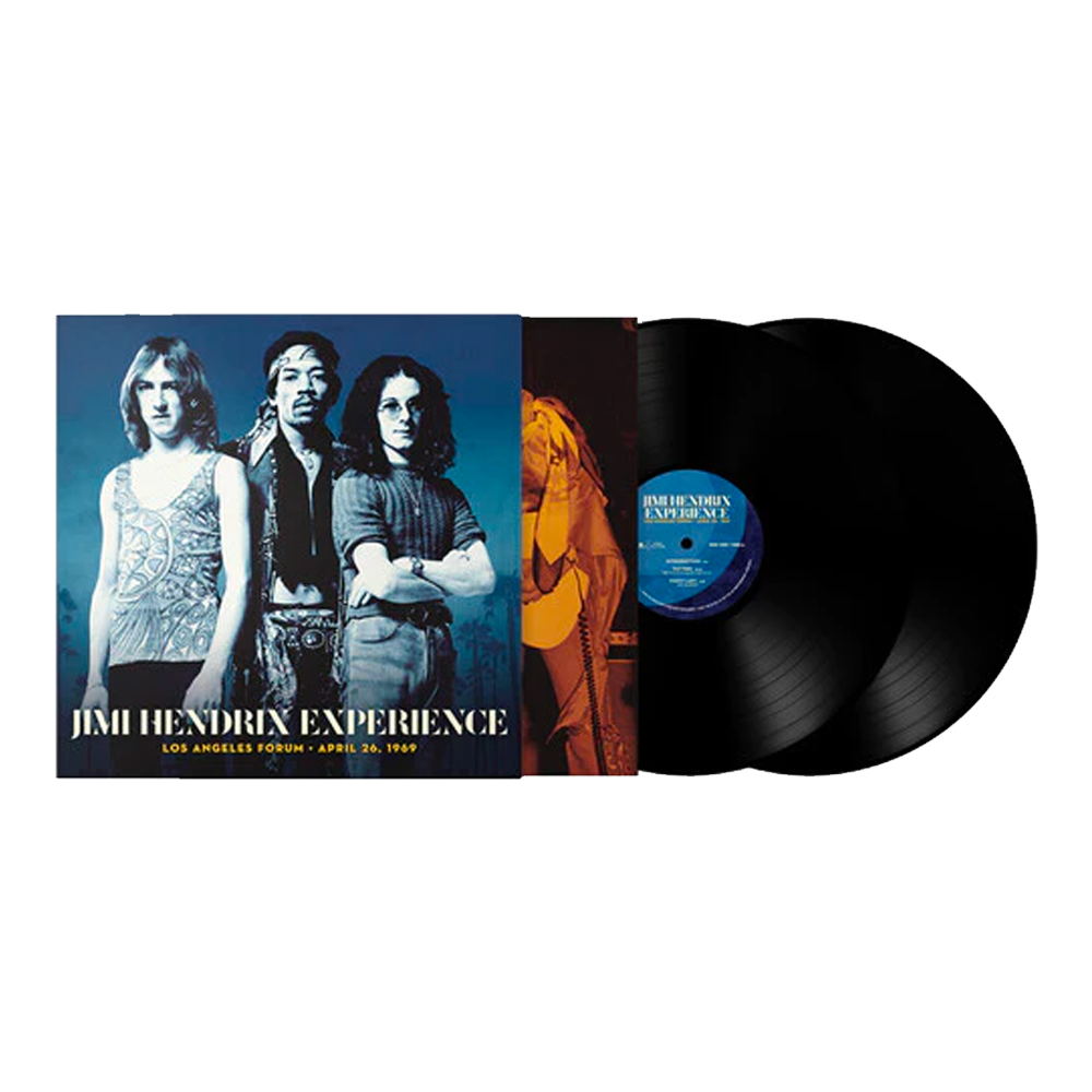 Jimi Hendrix Experience Live Vinyl Album - Los Angeles Forum Concert on April 26, 1969