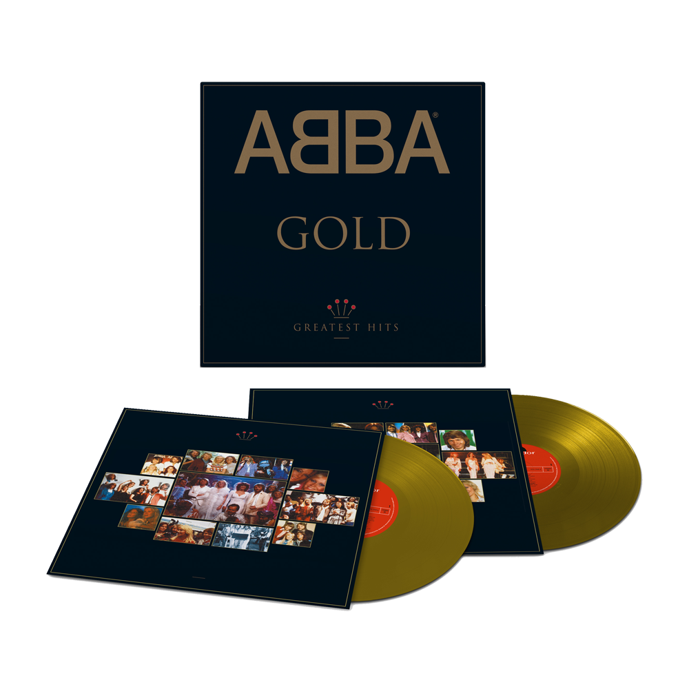 ABBA Gold Limited Edition: 180g Gold Vinyl 2LP with Timeless Hits