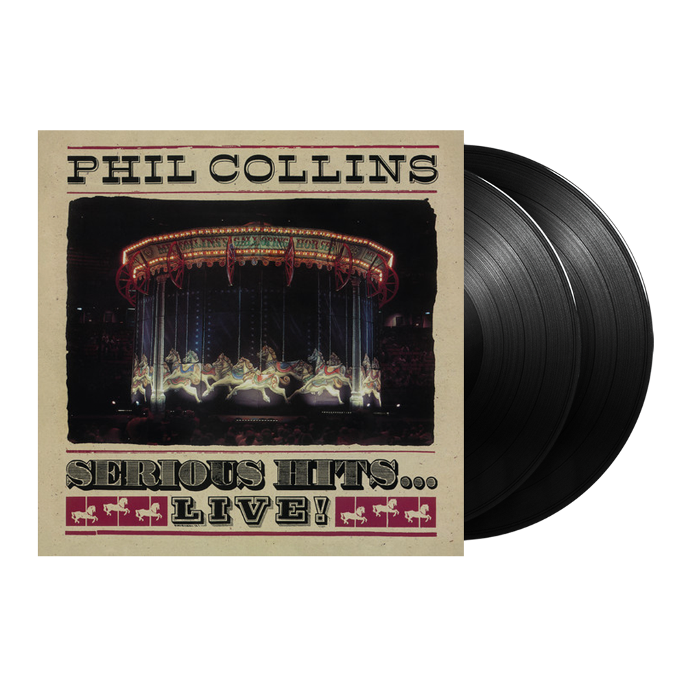 Digitally Remastered Double Vinyl LP - Serious Hits Live!