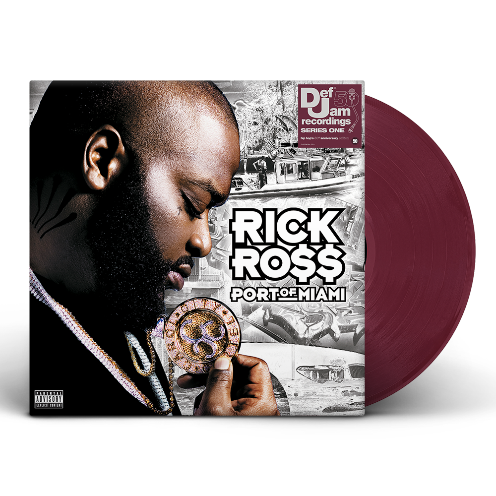 Rick Ross's 'Port of Miami' 2LP Vinyl in Spectacular Fruit Punch Variant