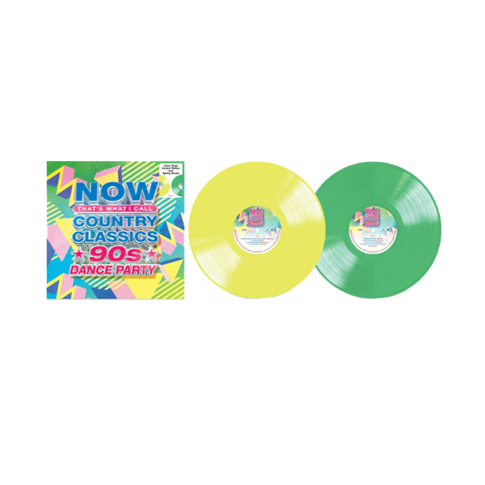 NOW 90s Country Classics Dance Party - Lemon & Spring Green Limited Edition