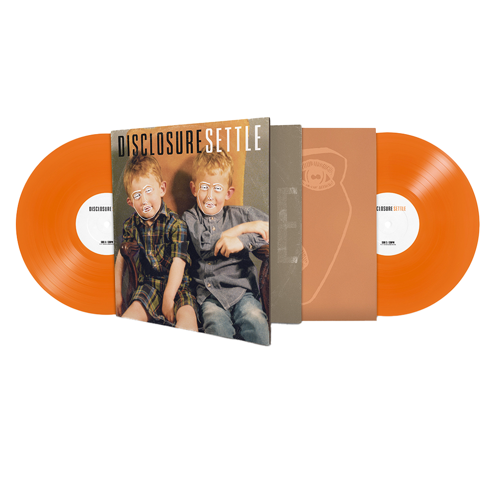 10th Anniversary Transparent Orange Limited Edition of Disclosure's Debut Album 'Settle'