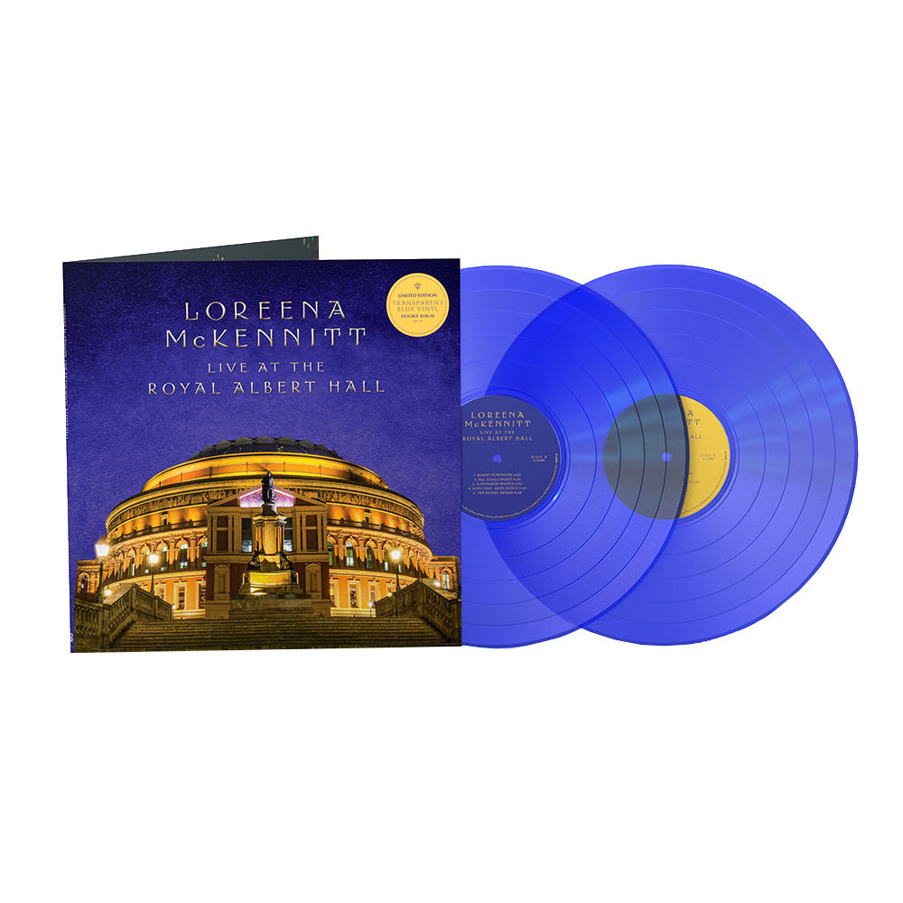 Loreena McKennitt - Live At The Royal Albert Hall Transparent Blue Vinyl Limited Edition