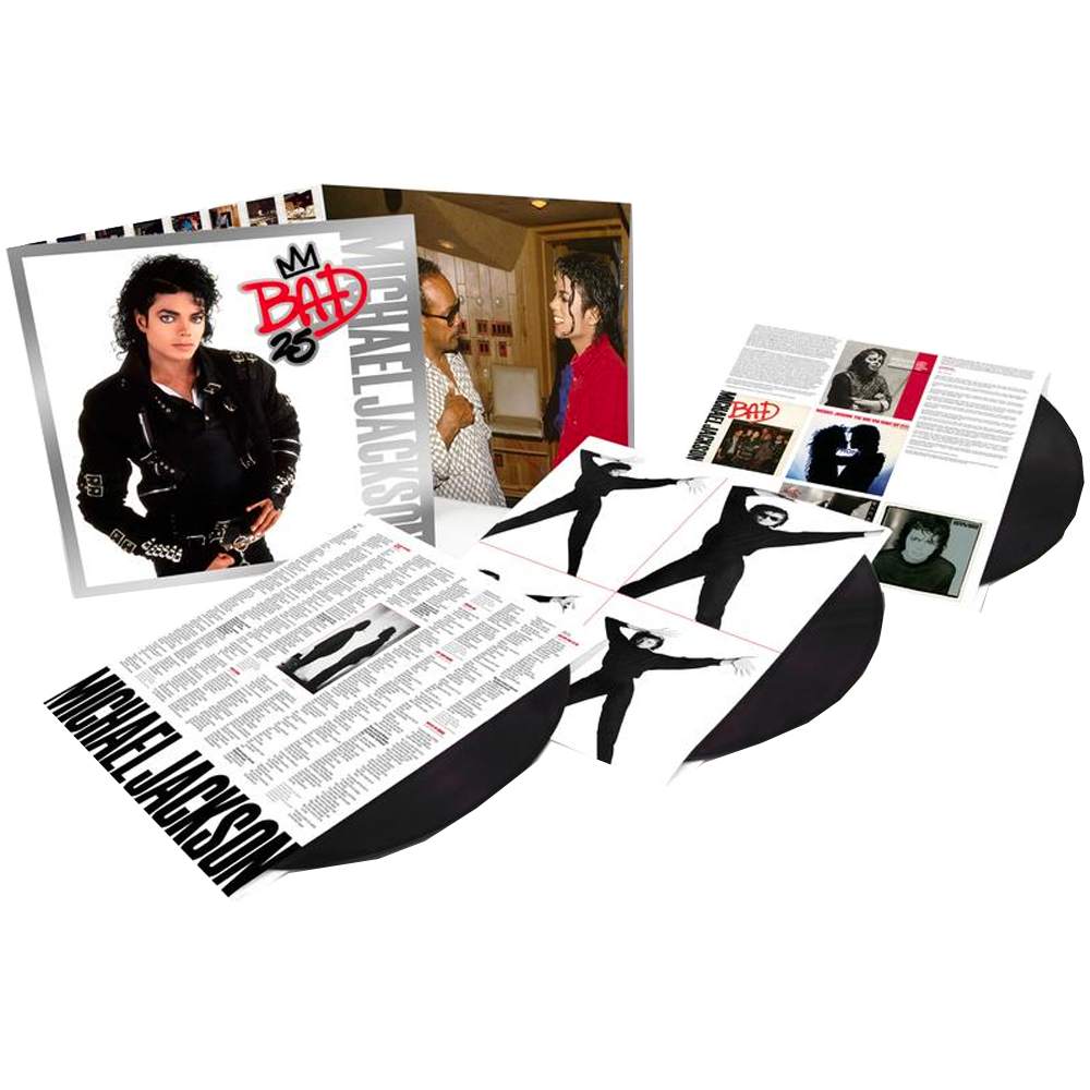 The 25th Anniversary Edition of the Iconic 'Bad' Album - A Triple Vinyl LP Set