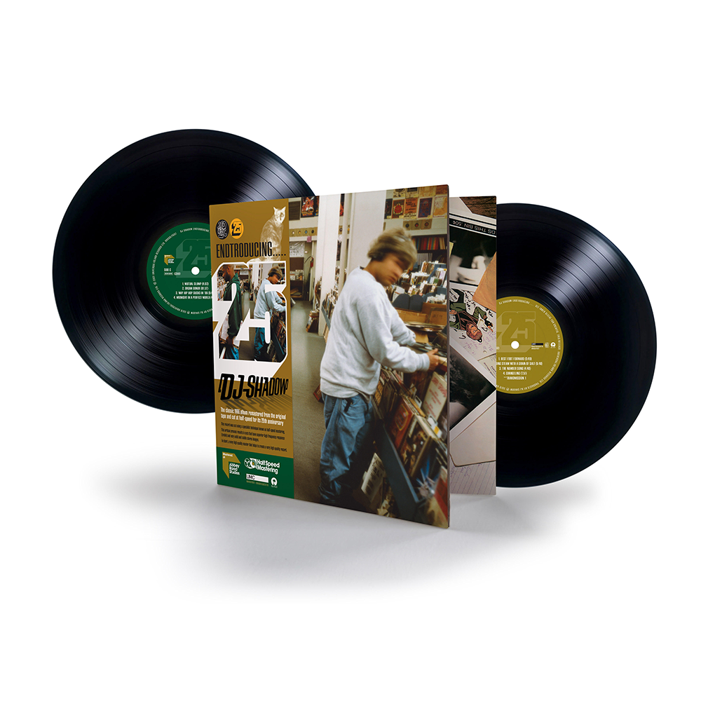 Endtroducing - Abbey Road Half - Speed Mastered Edition Vinyl LP for DJ Shadow's Hip Hop Album