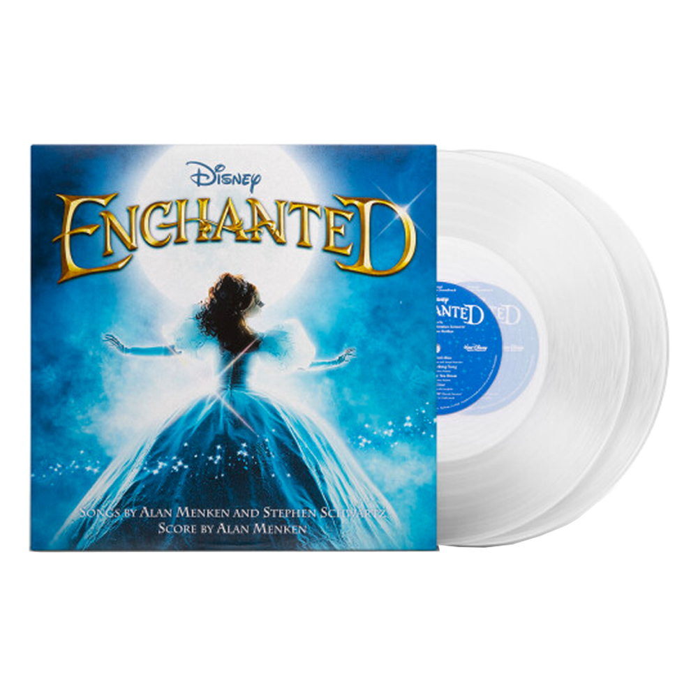Enchanted Original Music Soundtrack - Crystal Clear Translucent Limited Edition Vinyl Record