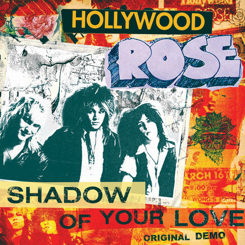 Early Demo Vinyl Record: Shadow of Your Love and Reckless Life by Axl Rose and Izzy Stradlin